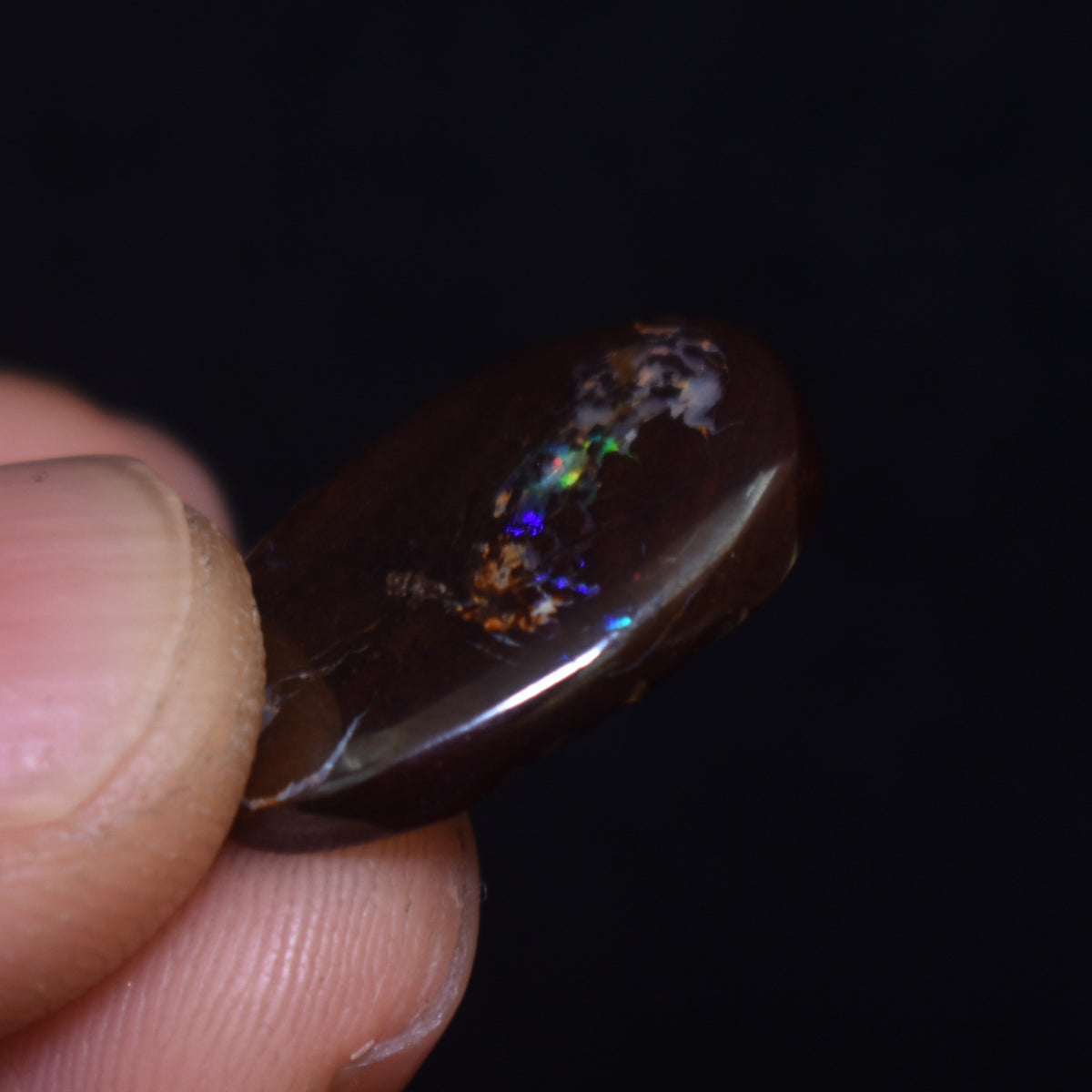 Australian Polished Boulder Opal Stone – 12ct weight #34