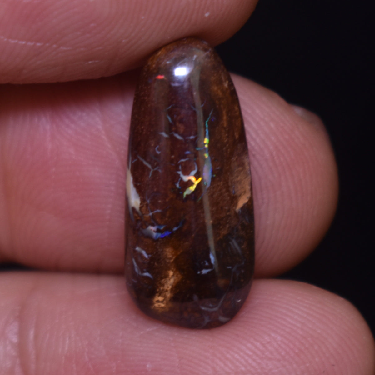 Australian Polished Boulder Opal Stone – 8ct weight #37