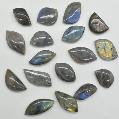 Labradorite Freeform Cabochon Pendant - 10 - 15 grams - 1 or 5 Count