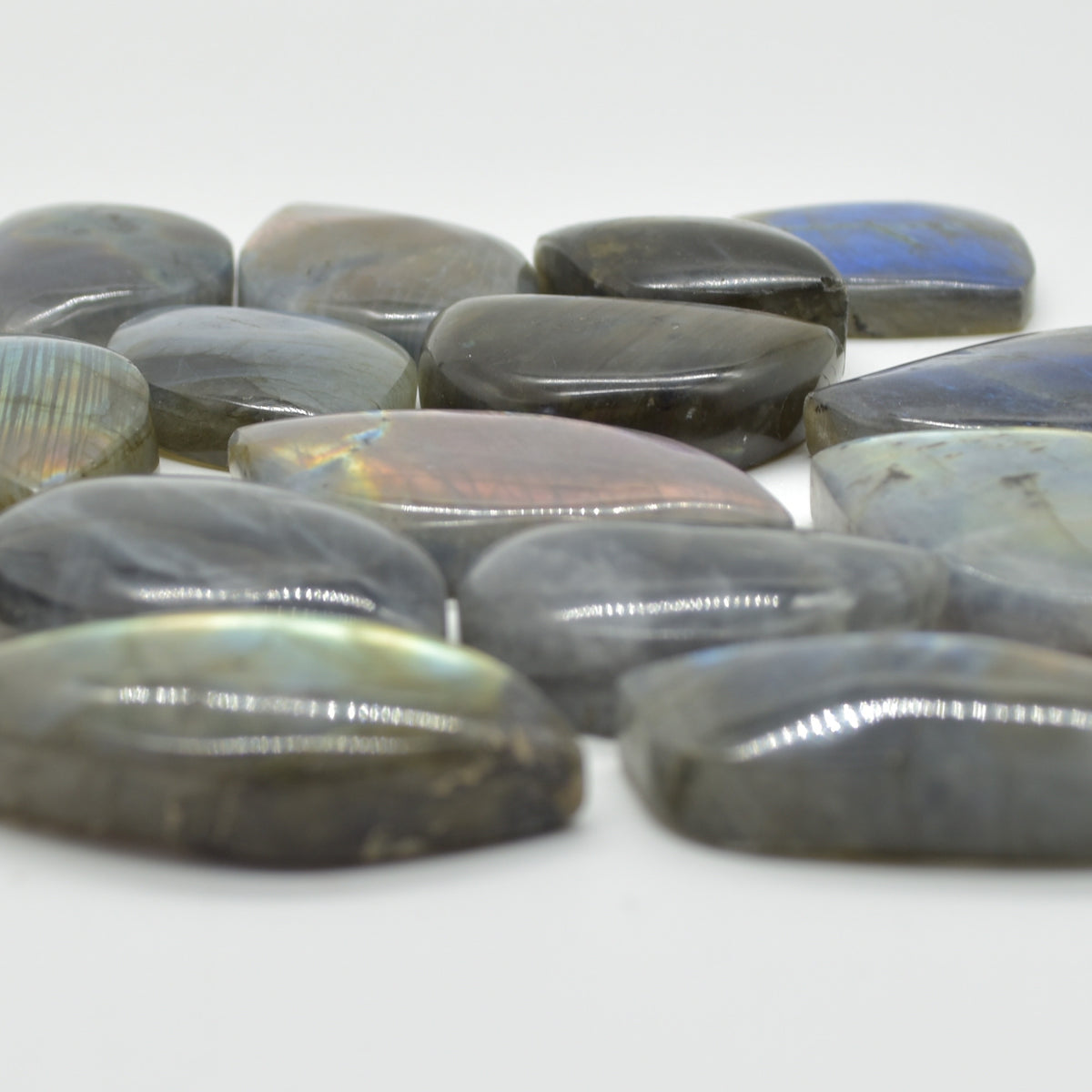 Labradorite Freeform Cabochon Pendant - 10 - 15 grams - 1 or 5 Count