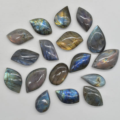 Labradorite Freeform Cabochon Pendant - 15 - 20 grams - 1 or 5 Count
