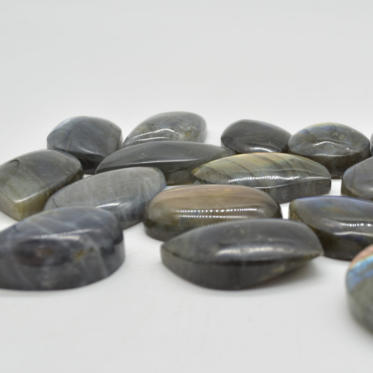 Labradorite Freeform Cabochon Pendant - 15 - 20 grams - 1 or 5 Count