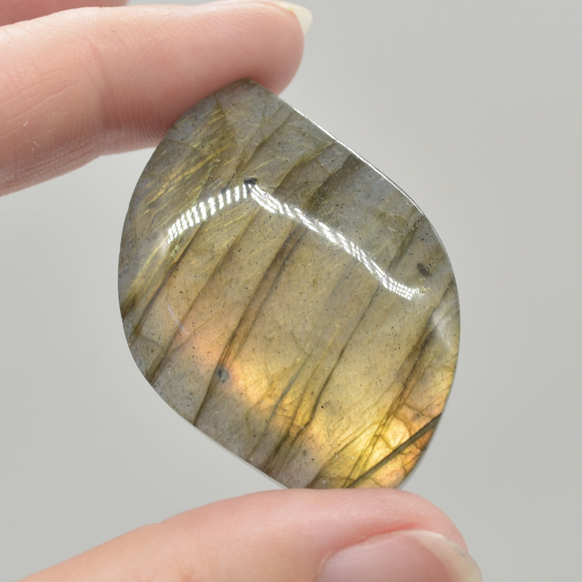 Labradorite Freeform Cabochon Pendant - 15 - 20 grams - 1 or 5 Count