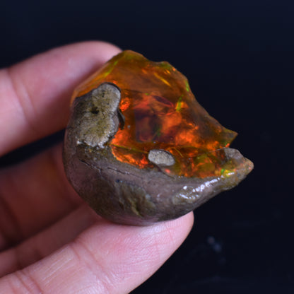 Ethiopian Crystal Opal Non Hydrophane Raw Specimen Rock - 134ct weight #01