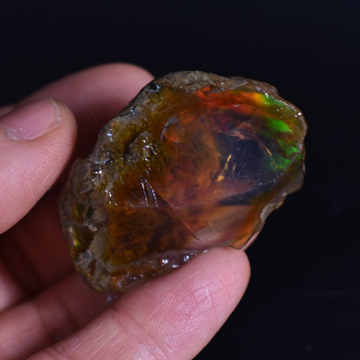Ethiopian Crystal Opal Non Hydrophane Raw Specimen Rock - 115ct weight #05