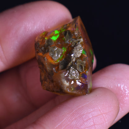 Ethiopian Crystal Opal Non Hydrophane Raw Specimen Rock - 32ct weight #07