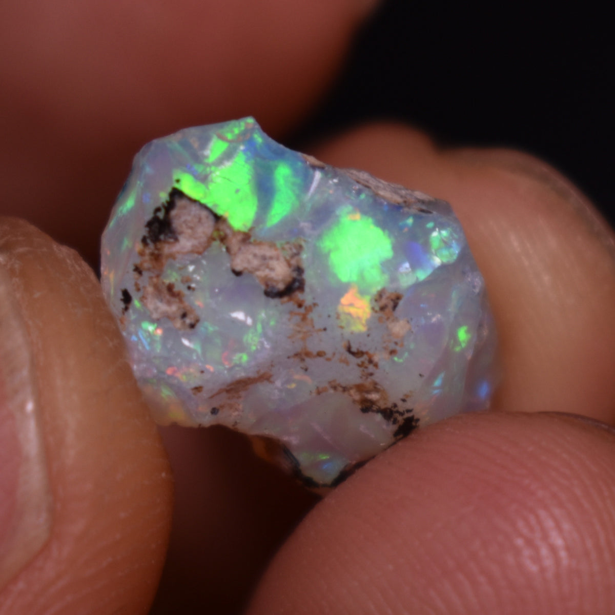 Ethiopian Welo Rough Opal Top Grade Specimen - 6.4ct weight #43