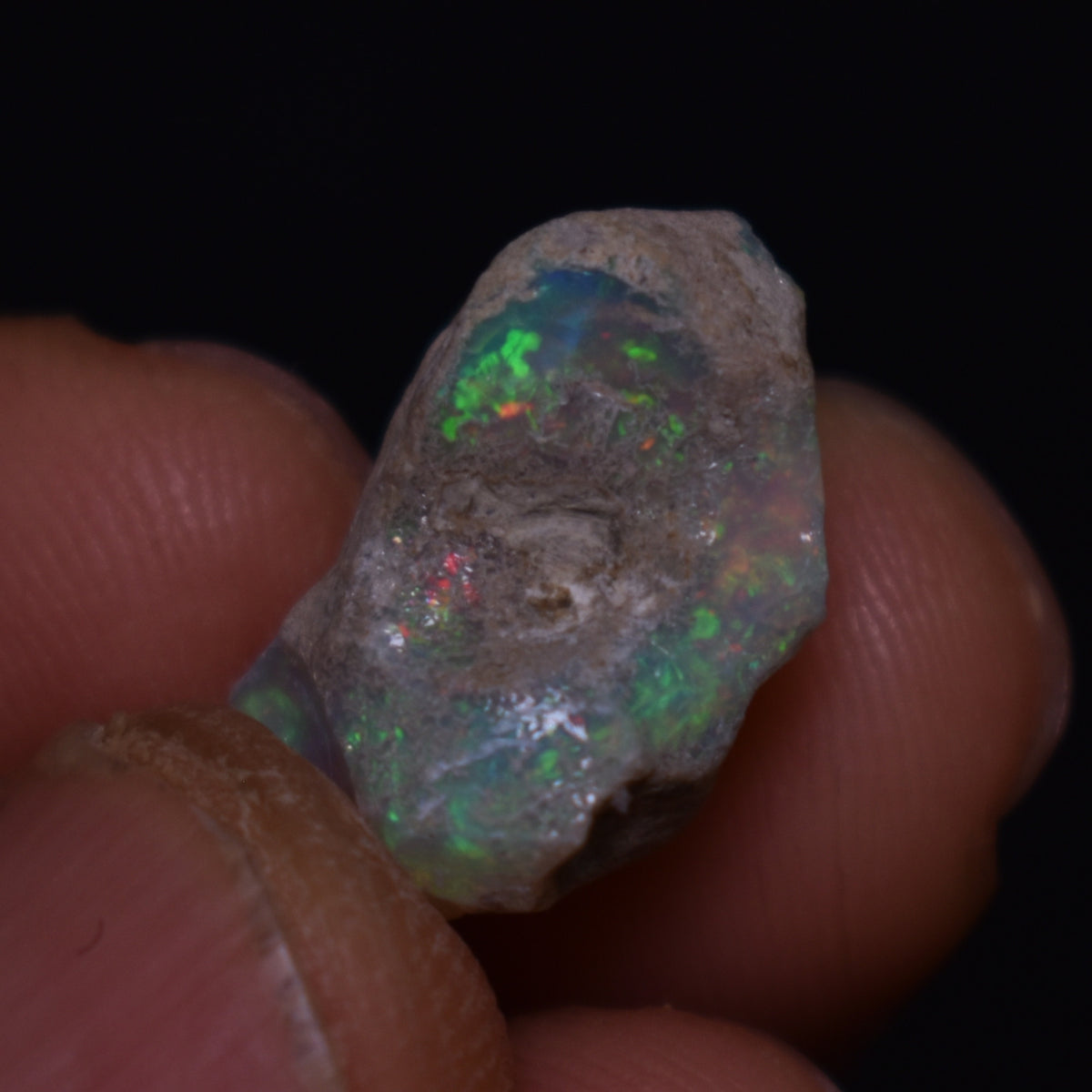 Ethiopian Welo Rough Opal Top Grade Specimen - 4.4ct weight #82