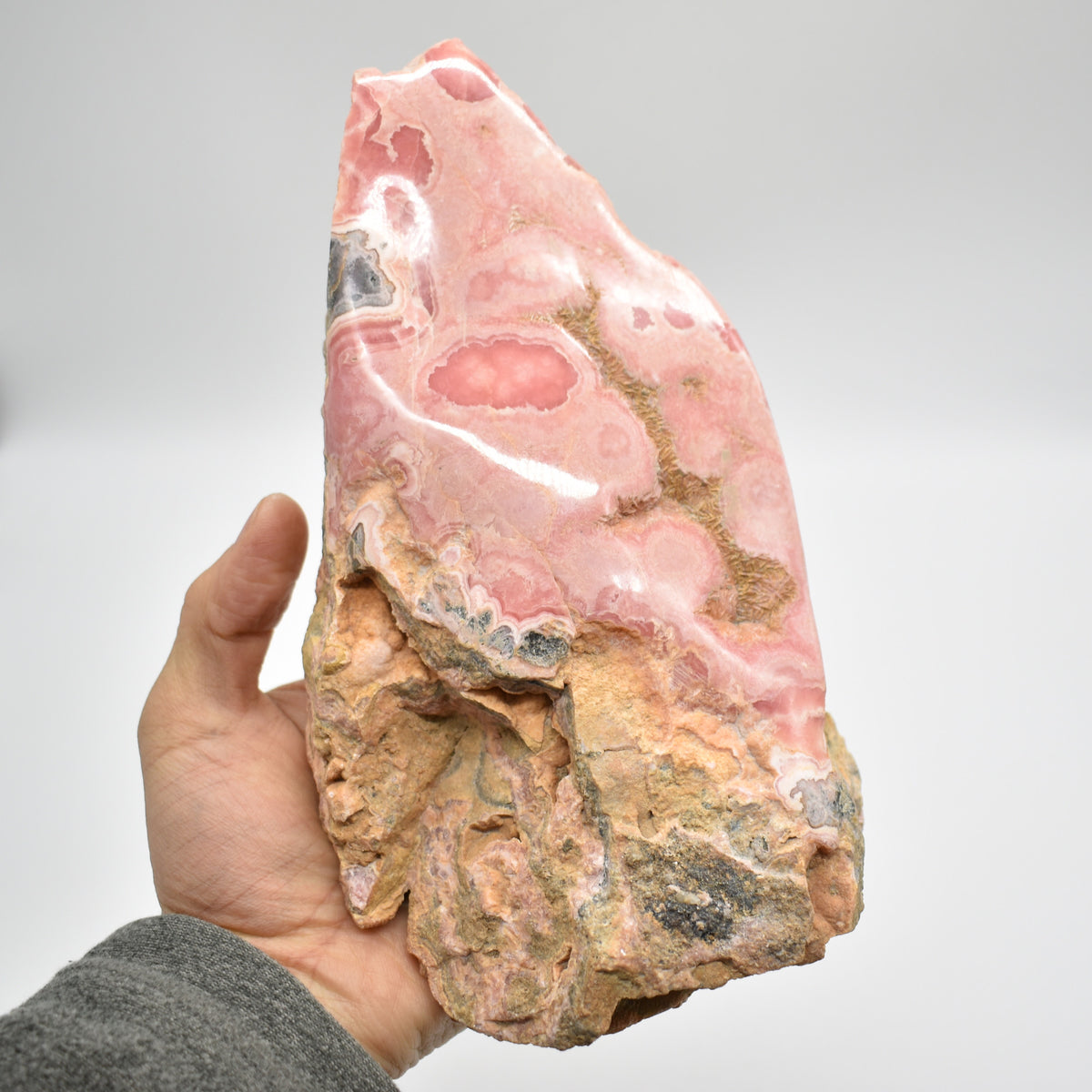 Rhodochrosite Polished Raw Specimen Freeform Stone - 2kg