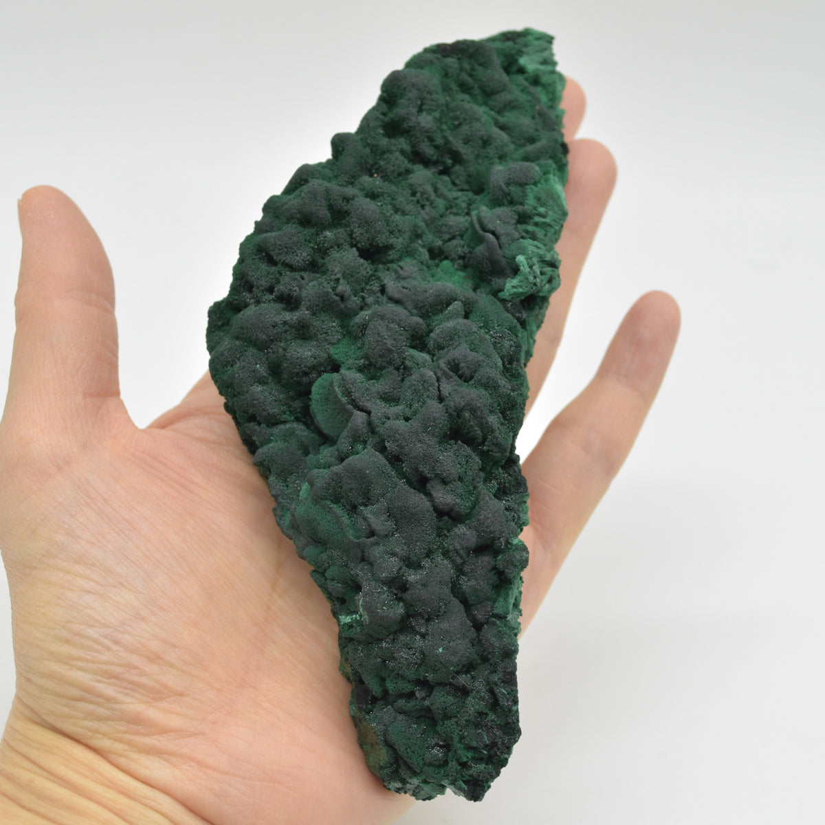 Yangchun Malachite Specimen - Botryoidal Malachite - Velvet Malachite - High Quality - 256 grams #02