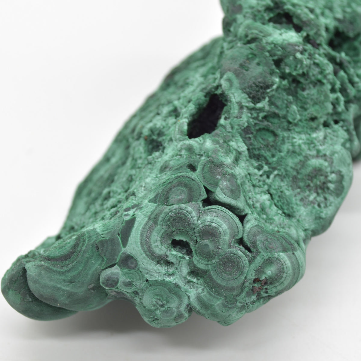 Yangchun Malachite Specimen - Botryoidal Malachite - Velvet Malachite - High Quality - 403 grams #03