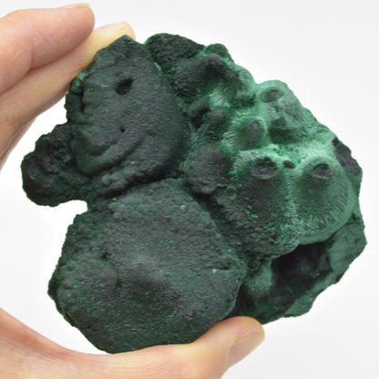 Yangchun Malachite Specimen - Botryoidal Malachite - Velvet Malachite - High Quality - 403 grams #06
