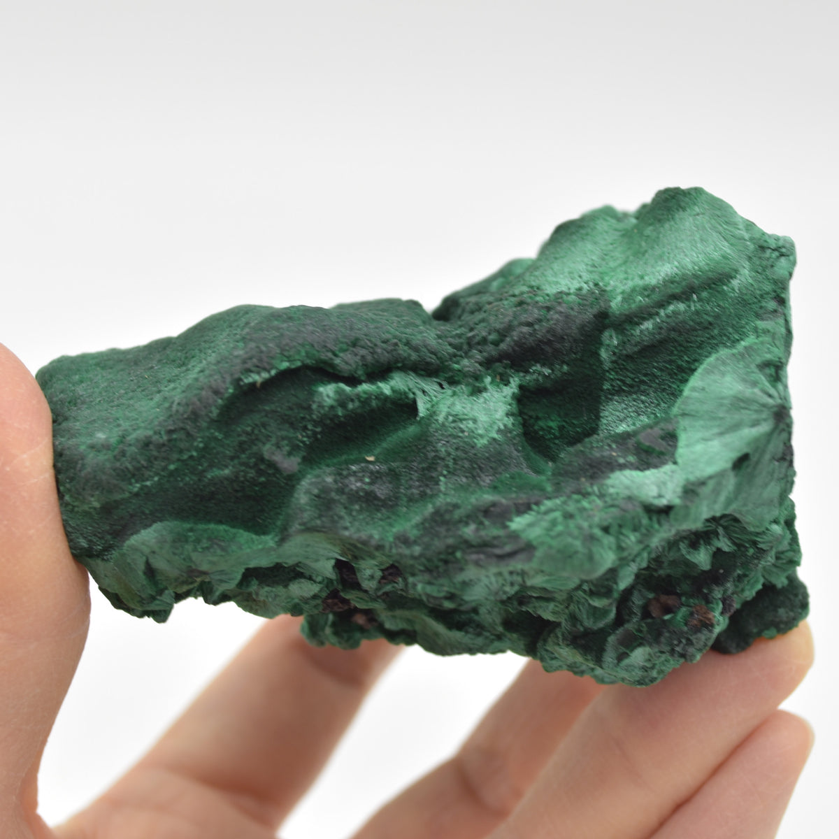 Yangchun Malachite Specimen - Botryoidal Malachite - Velvet Malachite - High Quality - 403 grams #06