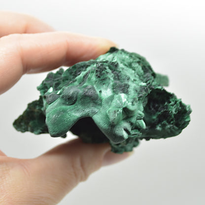 Raw Yangchun Malachite Specimen - Botryoidal Malachite - Velvet Malachite - Fibrous Malachite - 169 grams #08