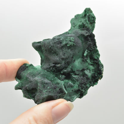 Raw Yangchun Malachite Specimen - Botryoidal Malachite - Velvet Malachite - Fibrous Malachite - 110 grams #14