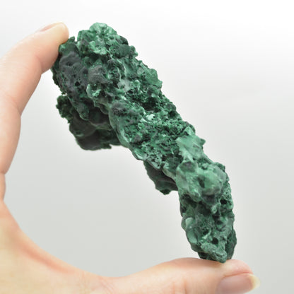 Raw Yangchun Malachite Specimen - Botryoidal Malachite - Velvet Malachite - Fibrous Malachite - 150 grams #16