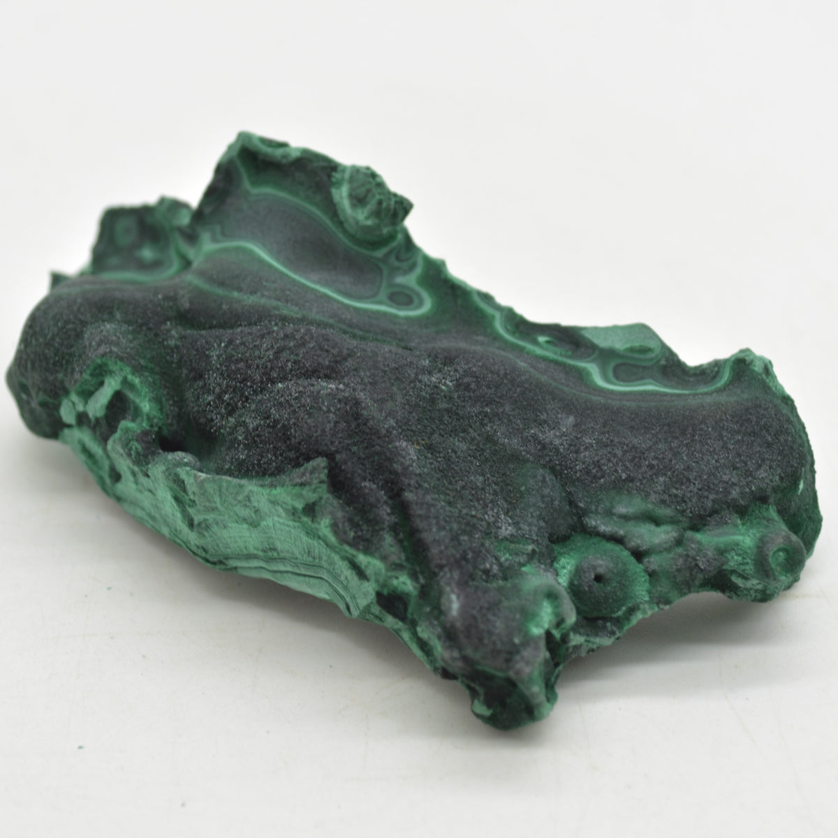 Raw Yangchun Malachite Specimen - Botryoidal Malachite - Velvet Malachite - Fibrous Malachite - 188 grams #18