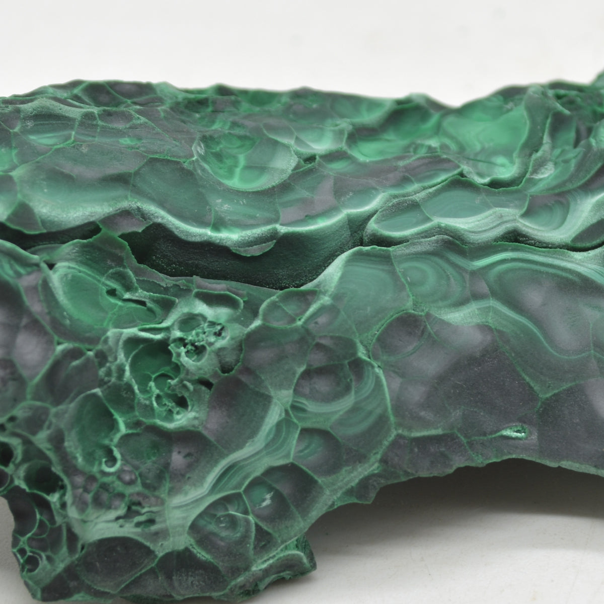 Raw Yangchun Malachite Specimen - Botryoidal Malachite - Velvet Malachite - Fibrous Malachite - 188 grams #18