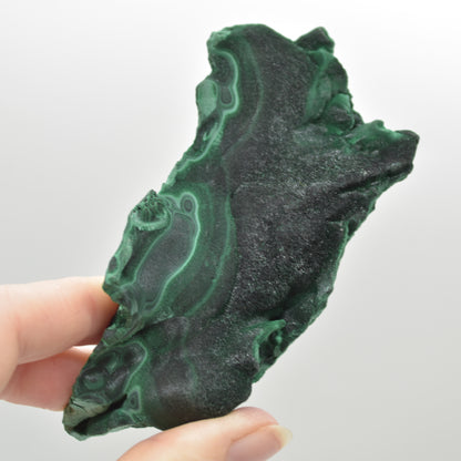 Raw Yangchun Malachite Specimen - Botryoidal Malachite - Velvet Malachite - Fibrous Malachite - 188 grams #18