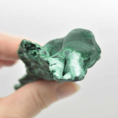 Raw Yangchun Malachite Specimen - Botryoidal Malachite - Velvet Malachite - Fibrous Malachite - 188 grams #18