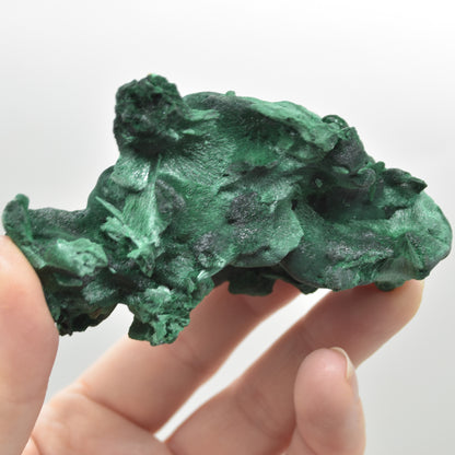 Raw Yangchun Malachite Specimen - Botryoidal Malachite - Velvet Malachite - Fibrous Malachite - 190 grams #19