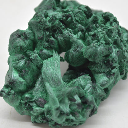 Raw Yangchun Malachite Specimen - Botryoidal Malachite - Velvet Malachite - Fibrous Malachite - 145 grams #23