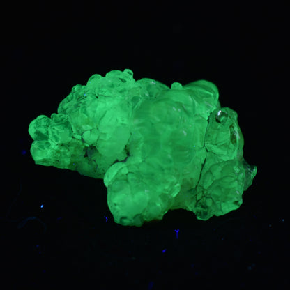 Mexican Hyalite Opal Collector Grade Specimen Stone - UV Reactive Fluorescent - 16 grams #12