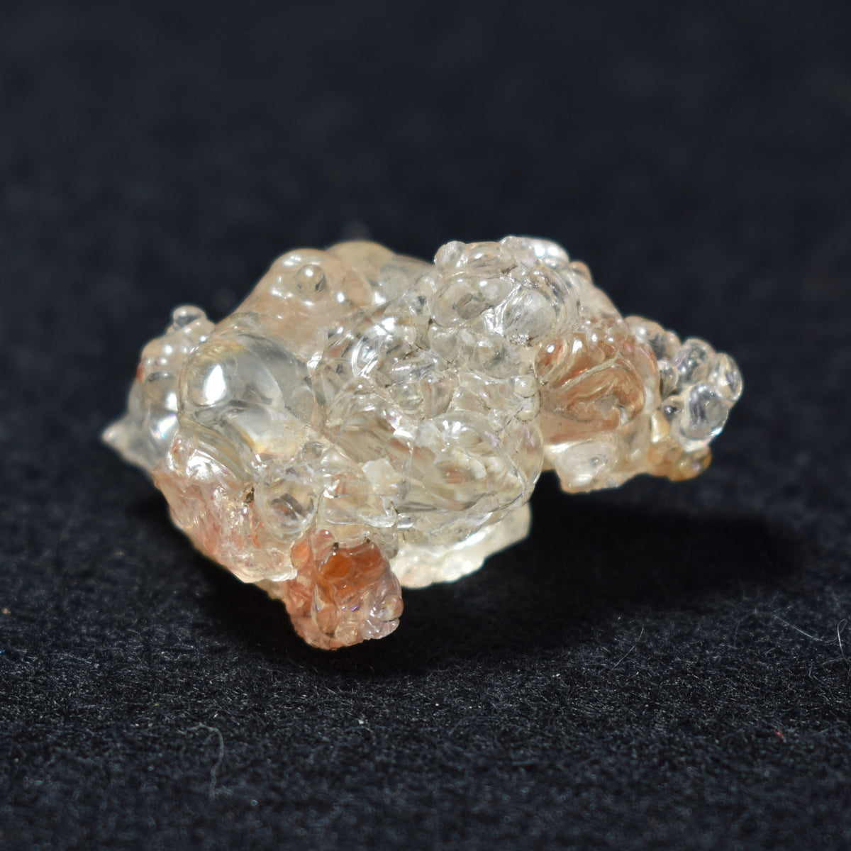 Mexican Hyalite Opal Collector Grade Specimen Stone - UV Reactive Fluorescent - 16 grams #12