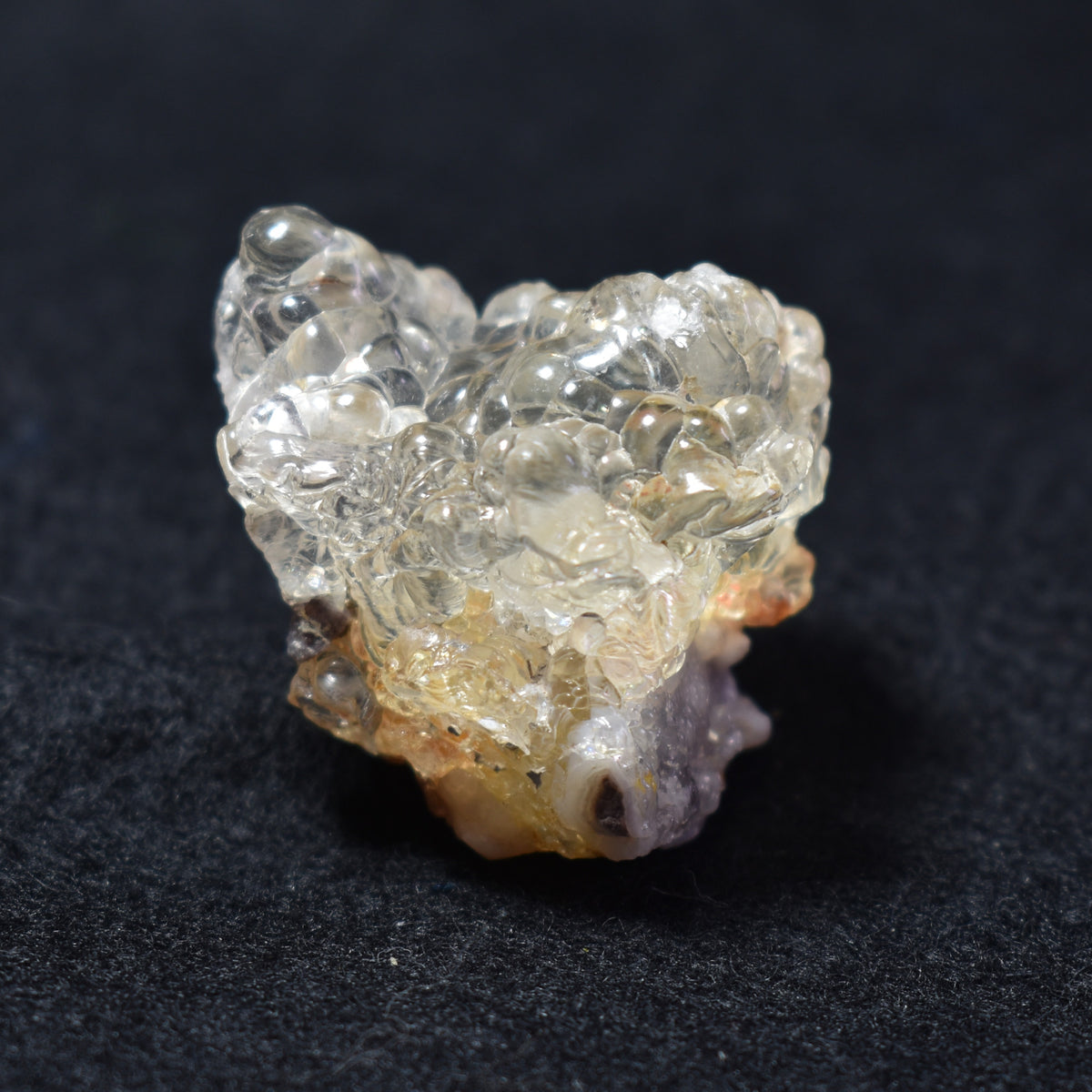 Mexican Hyalite Opal Collector Grade Specimen Stone - UV Reactive Fluorescent - 25 grams #13