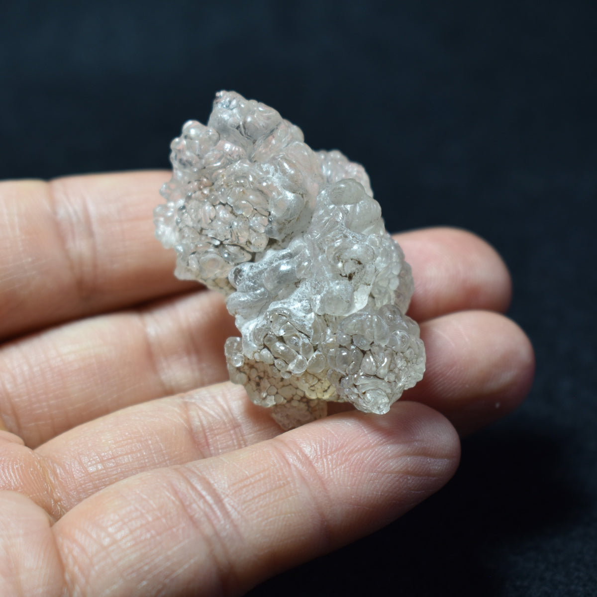 Mexican Hyalite Opal Collector Grade Specimen Stone - UV Reactive Fluorescent - 22 grams #18