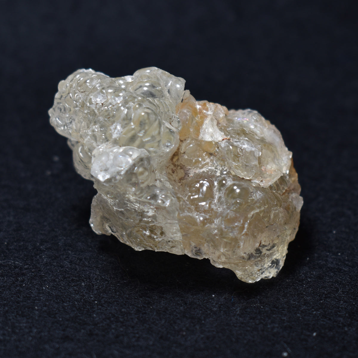 Large Mexican Hyalite Opal Collector Grade Specimen Stone - UV Reactive Fluorescent - 64 grams #35