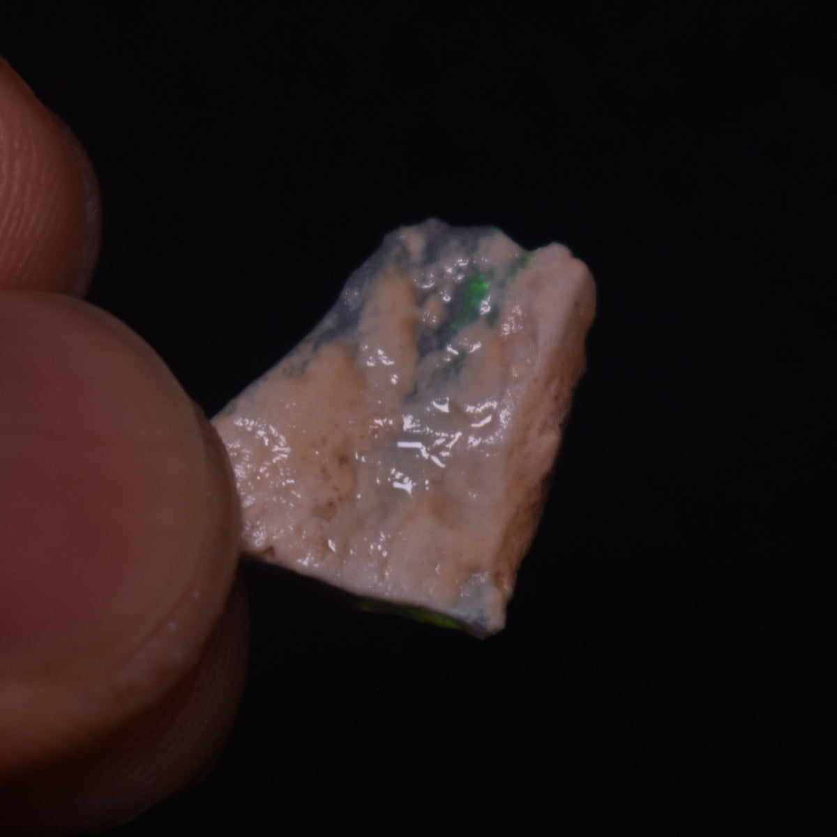 Lightning Ridge Raw Rough Semi-Black Opal Specimen from Australia, 3ct weight #16