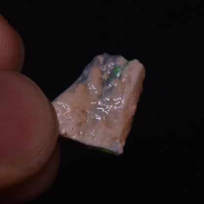 Lightning Ridge Raw Rough Semi-Black Opal Specimen from Australia, 3ct weight #16