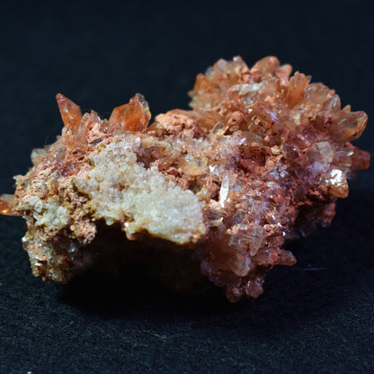 Creedite Crystal Cluster Specimen with Fluorite from Navidad Mine, Durango Mexico - 77 grams #06
