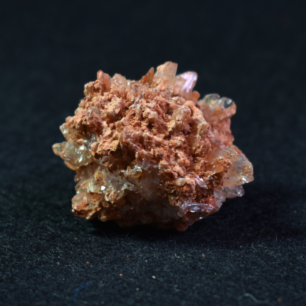 Creedite Crystal Cluster Specimen with Fluorite from Navidad Mine, Durango Mexico - 20 grams #21
