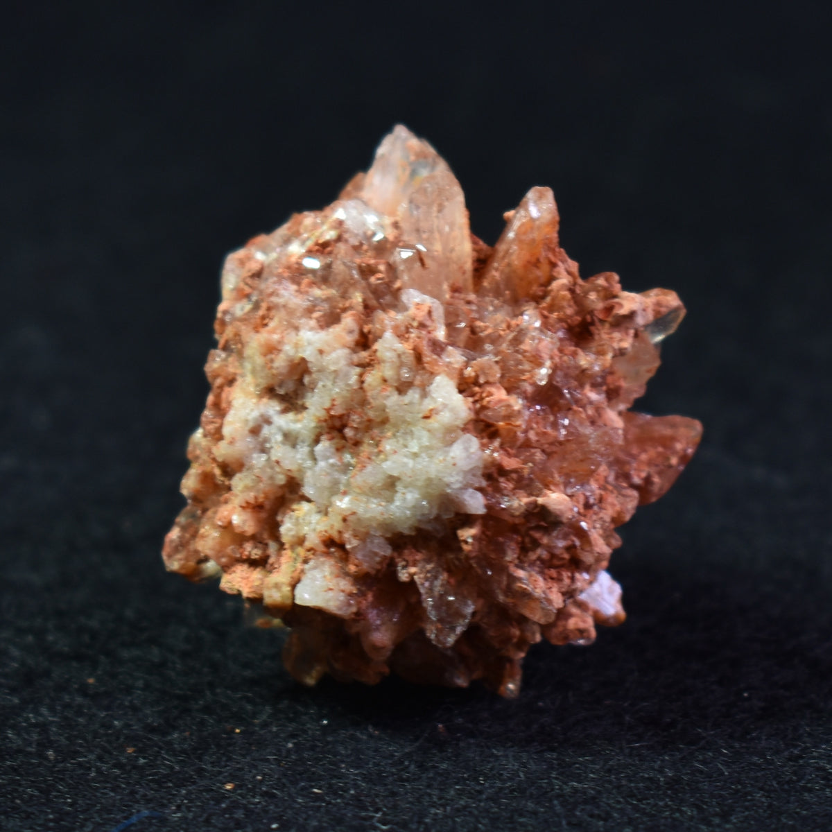 Creedite Crystal Cluster Specimen with Fluorite from Navidad Mine, Durango Mexico - 20 grams #21