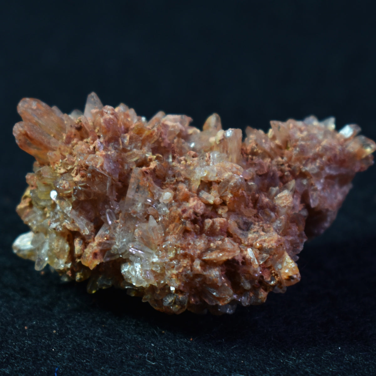 Creedite Crystal Cluster Specimen with Fluorite from Navidad Mine, Durango Mexico - 29 grams #29