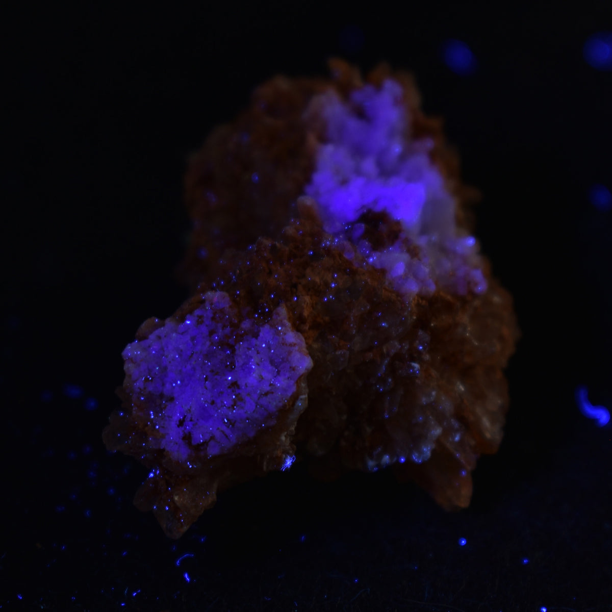 Creedite Crystal Cluster Specimen with Fluorite from Navidad Mine, Durango Mexico - 29 grams #29