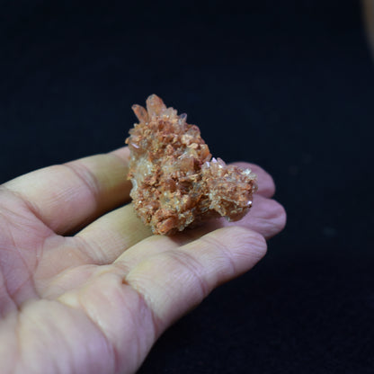Creedite Crystal Cluster Specimen with Fluorite from Navidad Mine, Durango Mexico - 29 grams #29
