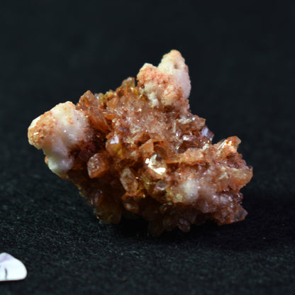 Creedite Crystal Cluster Specimen with Gearksutite from Navidad Mine, Durango Mexico - 21 grams #31