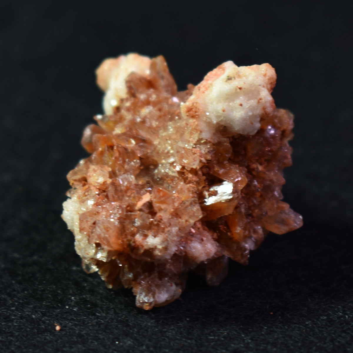 Creedite Crystal Cluster Specimen with Gearksutite from Navidad Mine, Durango Mexico - 21 grams #31
