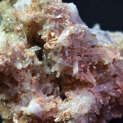 Large Creedite Crystal Cluster Specimen with Fluorite from Navidad Mine, Durango Mexico - 179 grams #34