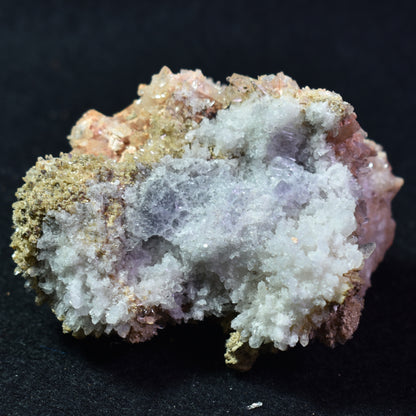 Large Creedite Crystal Cluster Specimen with Fluorite from Navidad Mine, Durango Mexico - 179 grams #34