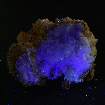 Large Creedite Crystal Cluster Specimen with Fluorite from Navidad Mine, Durango Mexico - 179 grams #34