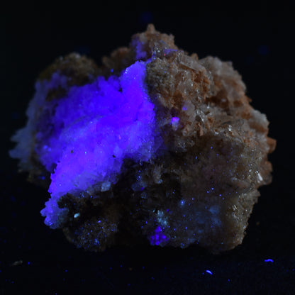 Large Creedite Crystal Cluster Specimen with Fluorite from Navidad Mine, Durango Mexico - 179 grams #34