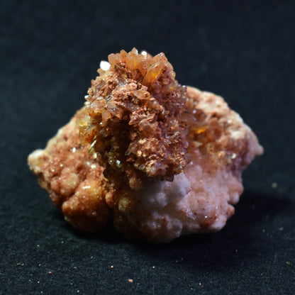 Large Creedite Crystal Cluster Specimen with Gearksutite from Navidad Mine, Durango Mexico - 127 grams #39