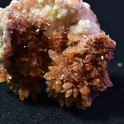 Large Creedite Crystal Cluster Specimen with Gearksutite from Navidad Mine, Durango Mexico - 127 grams #39