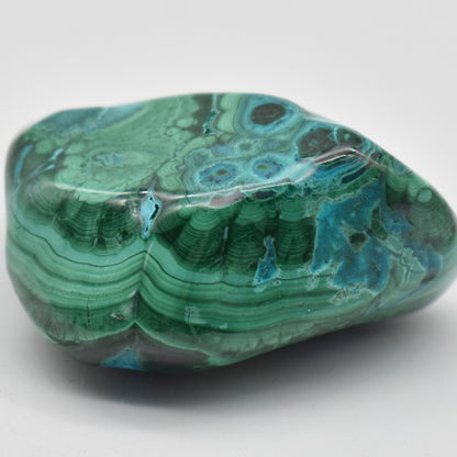Malacolla Malachite Chrysocolla Polished Crystal Freeform from Congo - 100 grams - 1 Count - #07