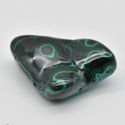 Malacolla Malachite Chrysocolla Polished Crystal Freeform from Congo - 126 grams - 1 Count - #08