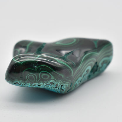 Malacolla Malachite Chrysocolla Polished Crystal Freeform from Congo - 126 grams - 1 Count - #08